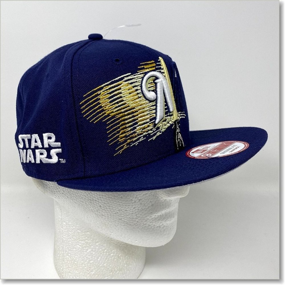 Milwaukee Brewers MLB X STAR WARS Snapback Hat‎ Cap Baseball Lightsaber Swipe